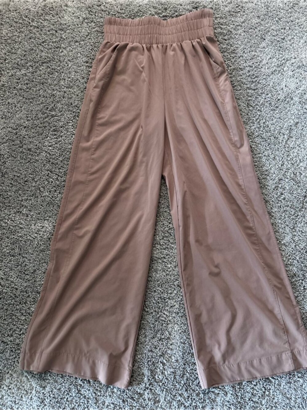 Women's Small Mauve Wide Leg